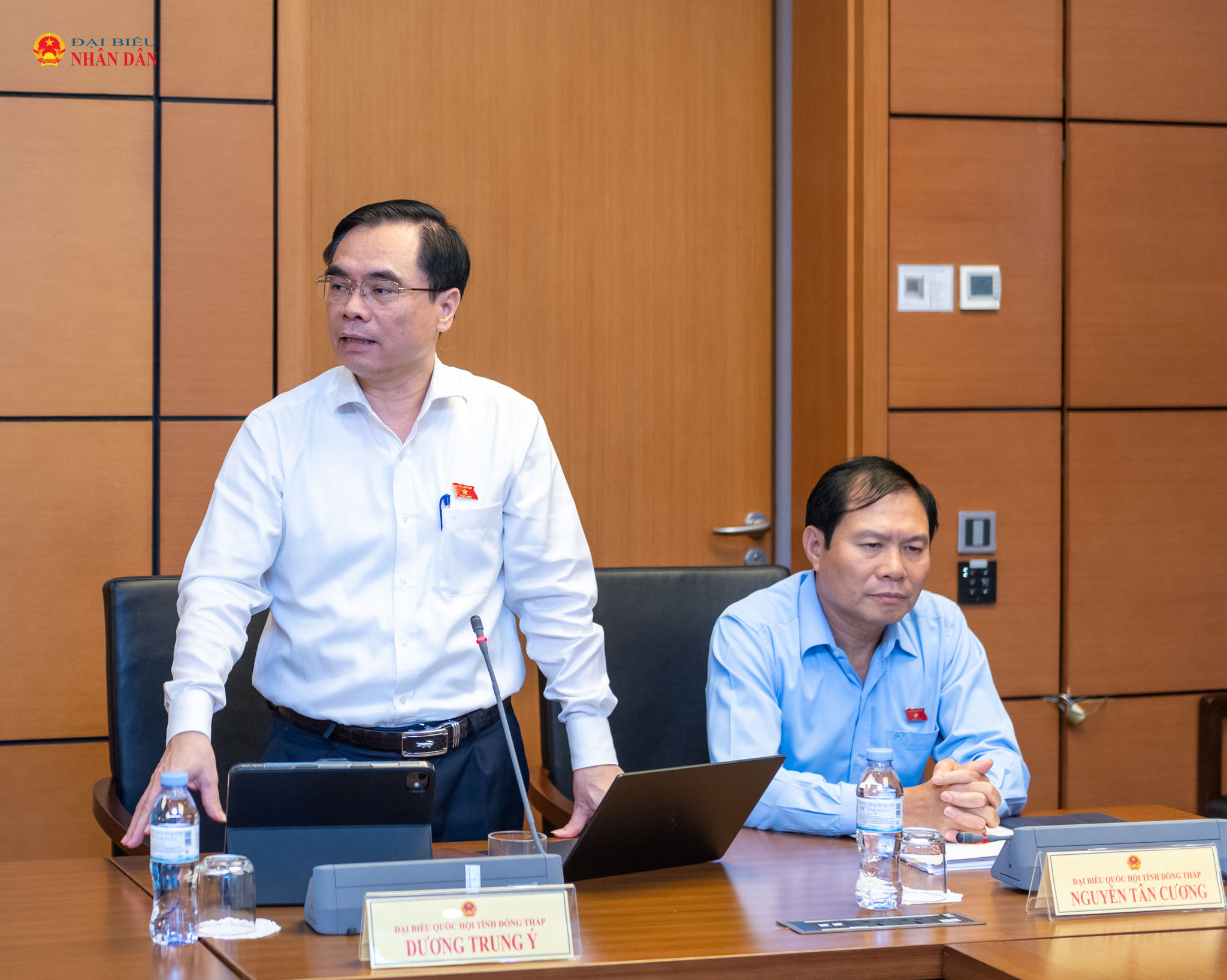 ĐBQH Dương Trung Ý (Đồng Tháp) phát biểu