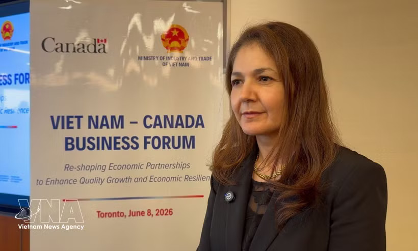 Vina Nadjibulla, former Vice President for Research and Strategy at the Asia Pacific Foundation of Canada (Photo; VNA)