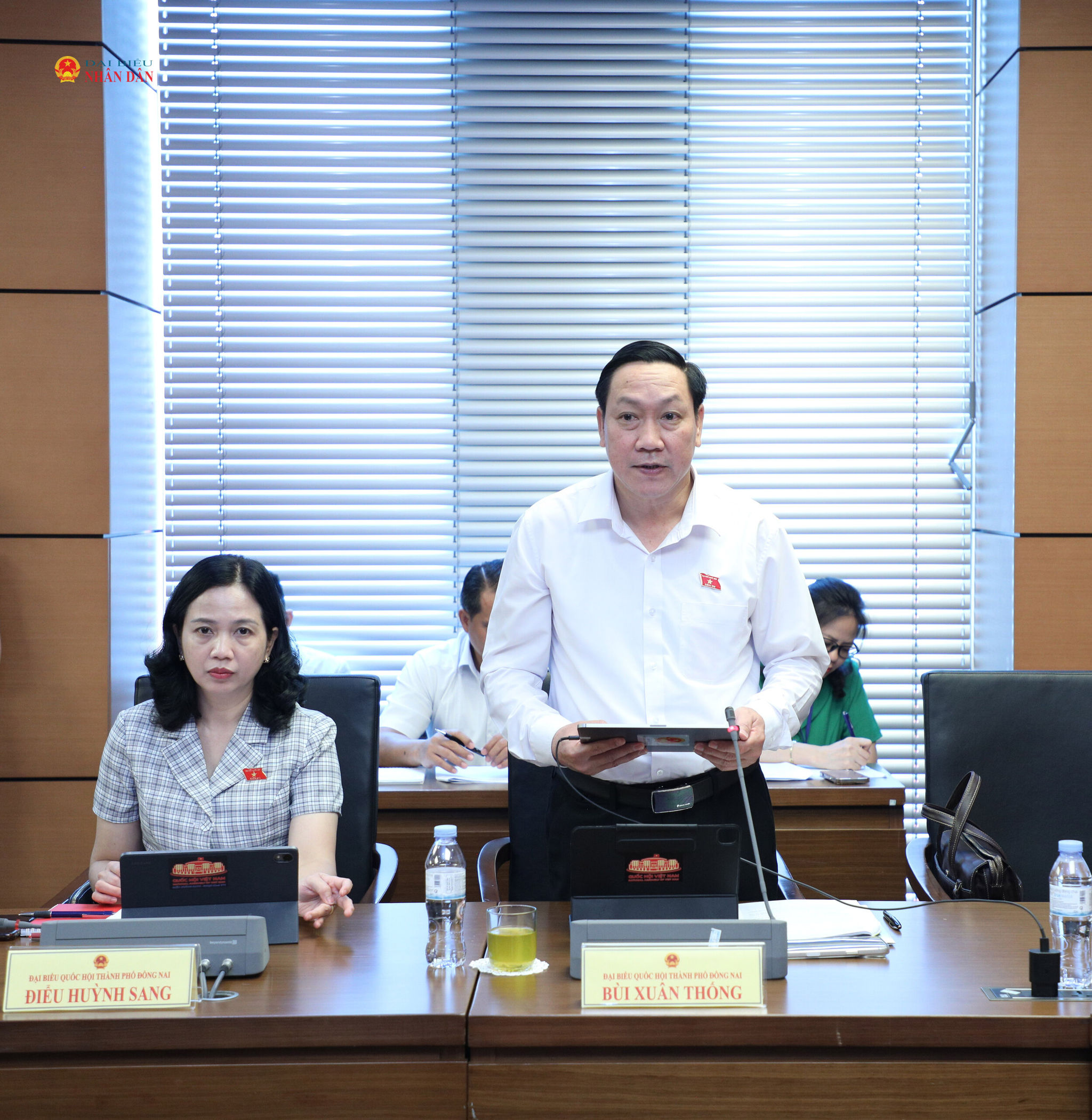 ĐBQH Bùi Xuân Thống (TP. Đồng Nai) phát biểu