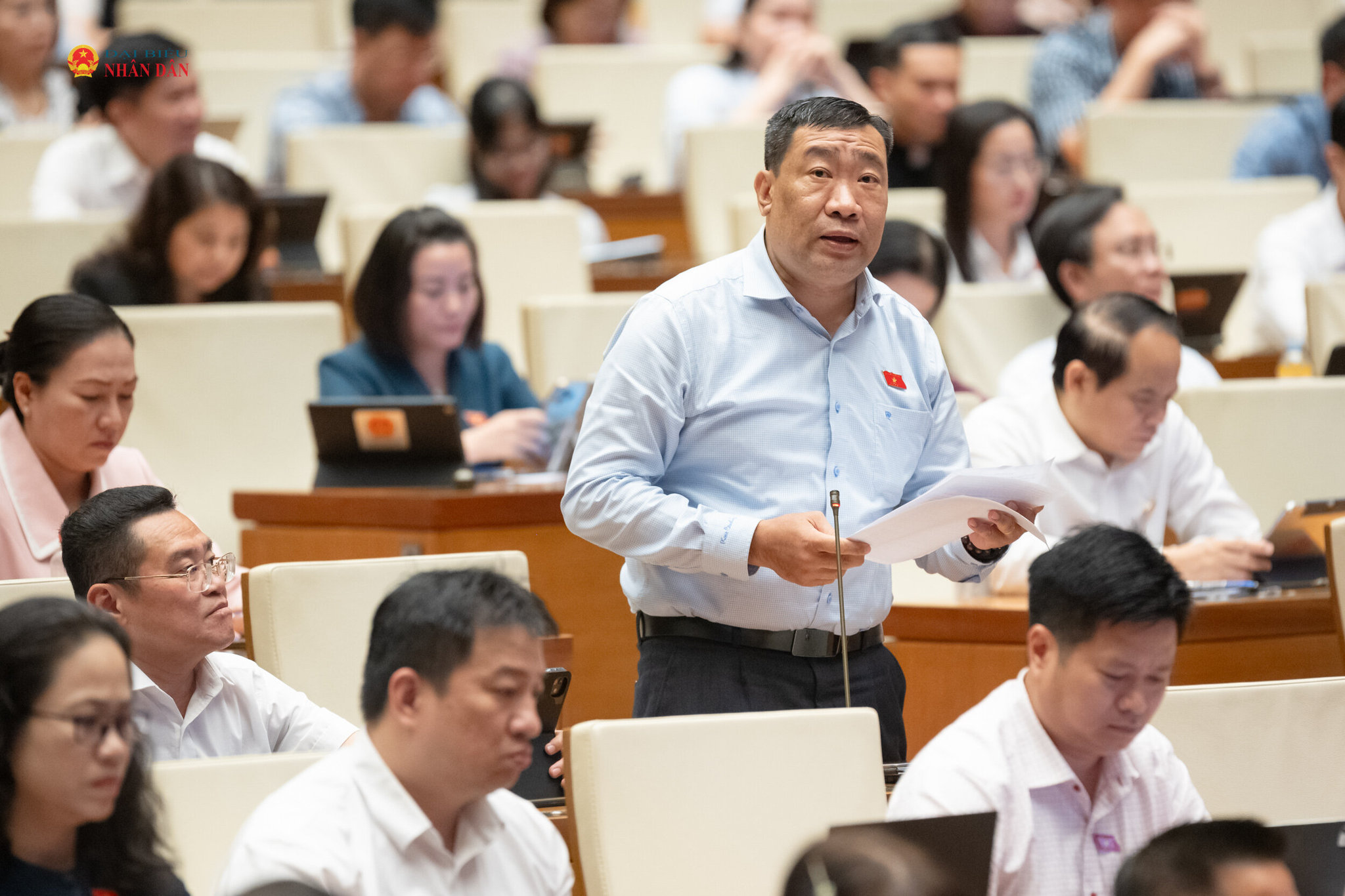 ĐBQH Thạch Phước Bình (Vĩnh Long) phát biểu