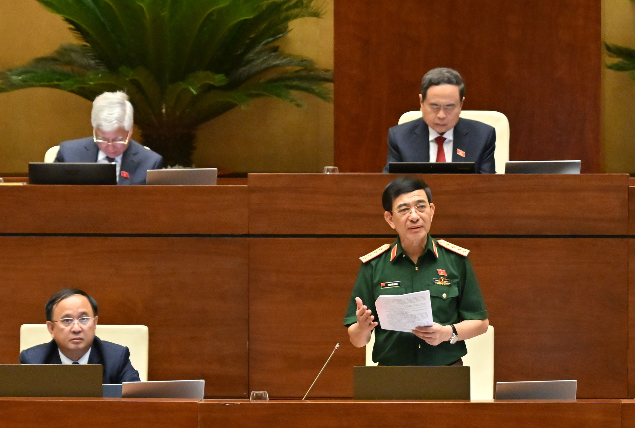 Phó Thủ tướng, Bộ trưởng Bộ Quốc phòng Đại tướng Phan Văn GiangVQK_6606