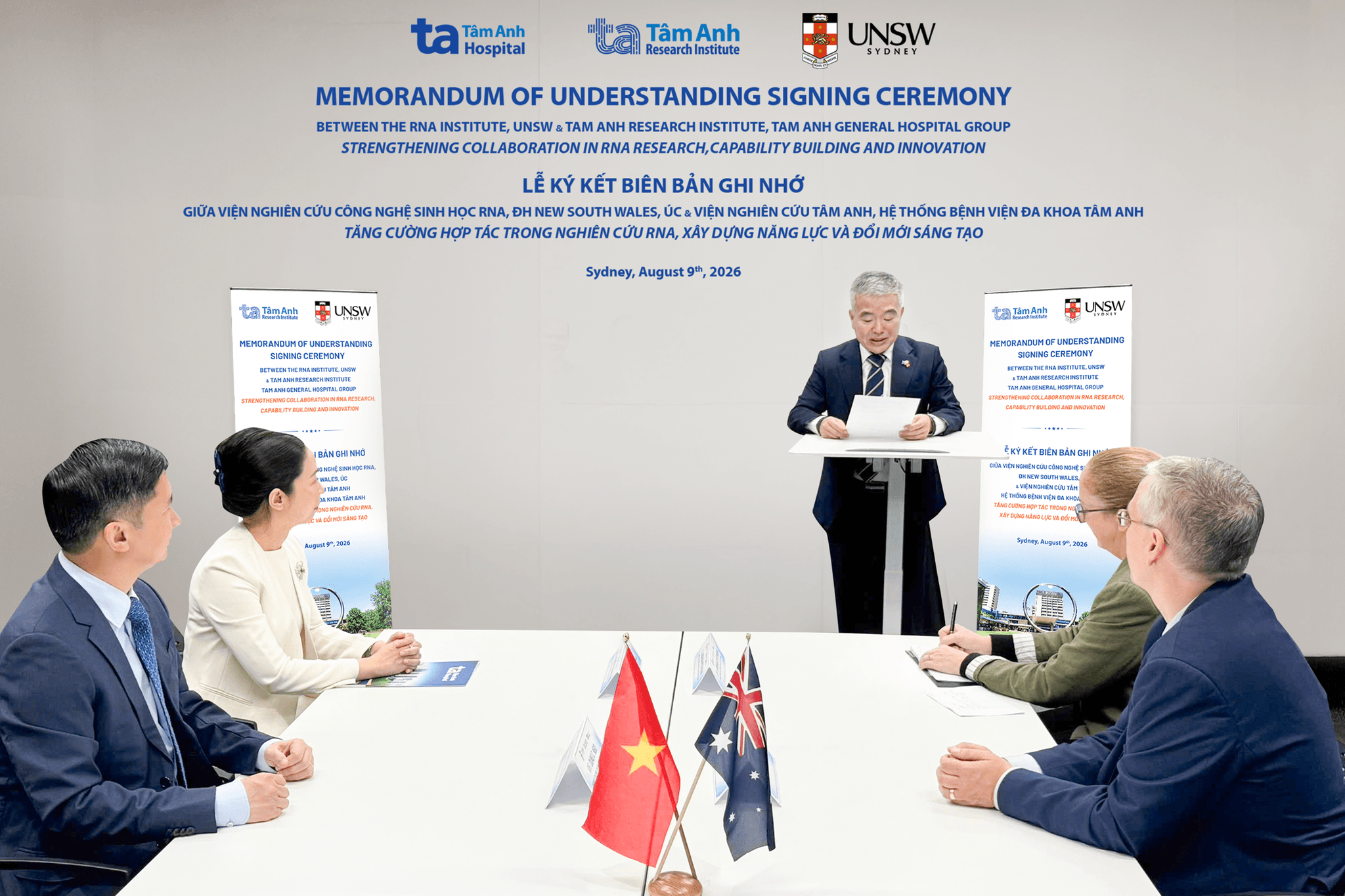 Hình 2 Ông Nguyễn Thanh Tùng, Tổng Lãnh sự Việt Nam tại Sydney