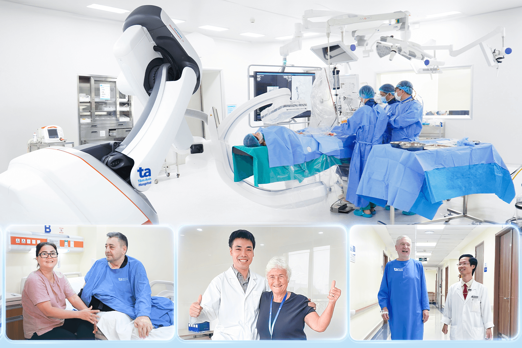 Hình 5 Hệ thống Bệnh viện Đa khoa Tâm Anh là nơi thực hiện và thụ hưởng các thành tựu nghiên cứu, ứng dụng trong hợp tác của Viện Nghiên cứu Tâm Anh khi có những đổi mới sáng tạo trong