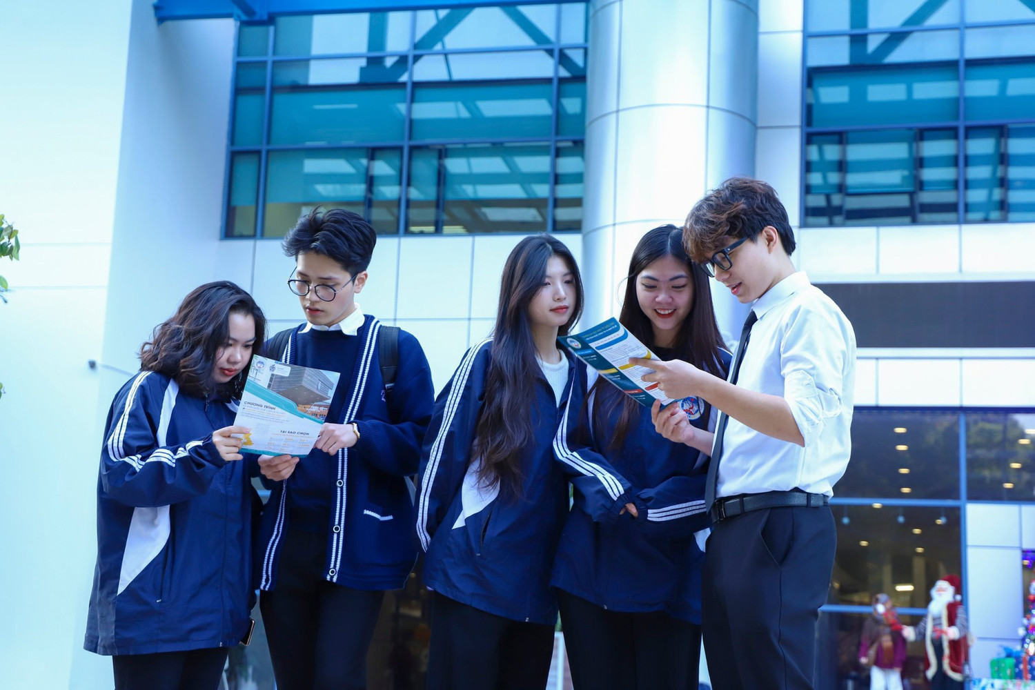 Sinh viên Đại học Kinh tế Quốc dân. Ảnh: ĐH KTQD