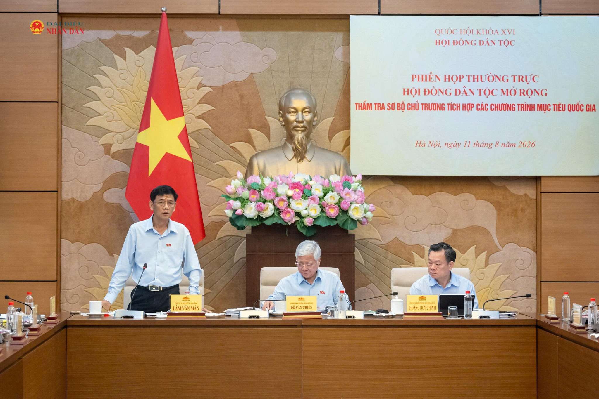 Chủ tịch Hội đồng Dân tộc Lâm Văn Mẫn