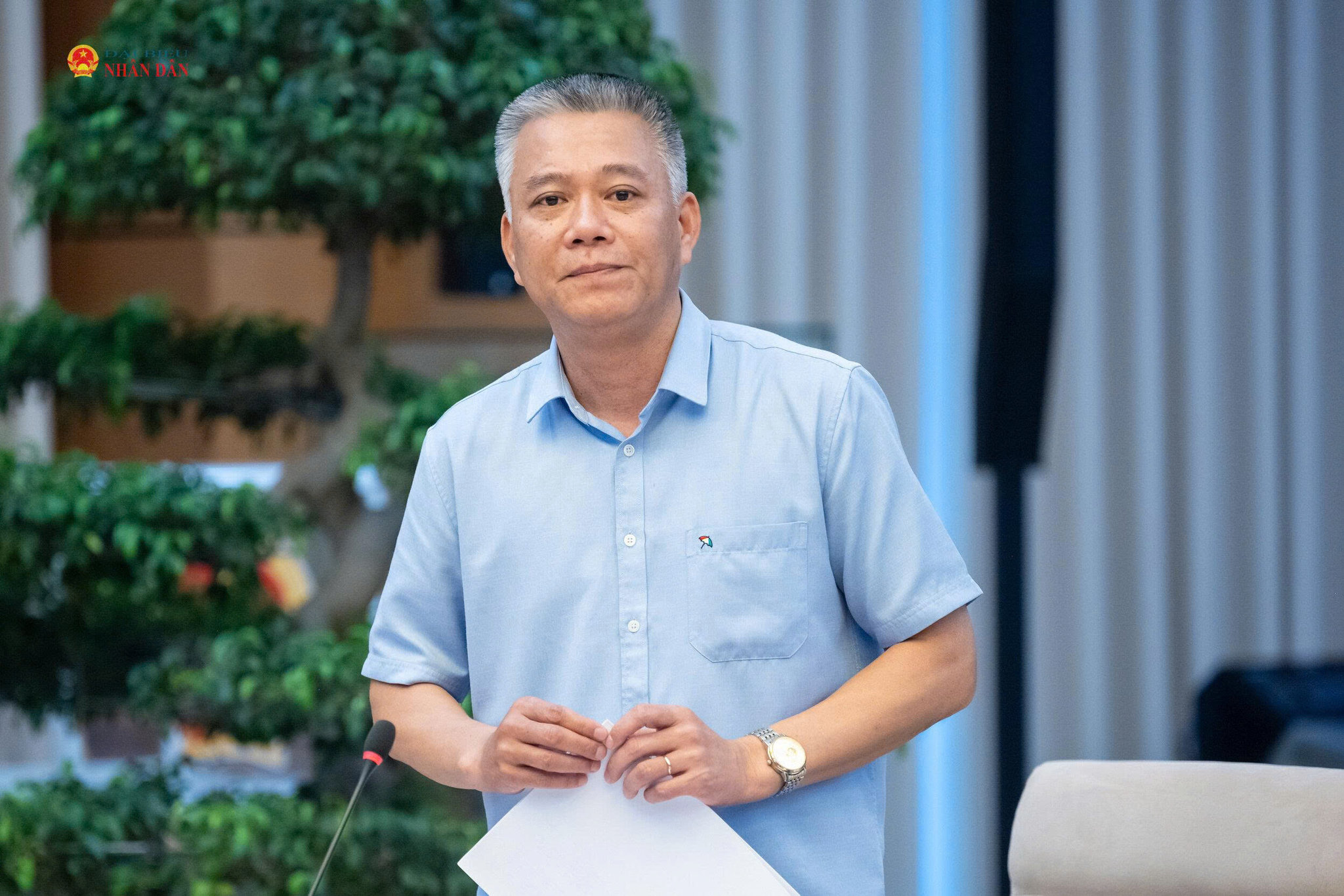 Đại diện Bộ Tài chính phát biểu