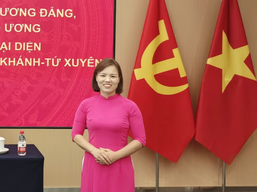 Dr Nguyen Thi Lan, Chairwoman of the Vietnamese Association in Chongqing and Sichuan (Photo published by VNA)