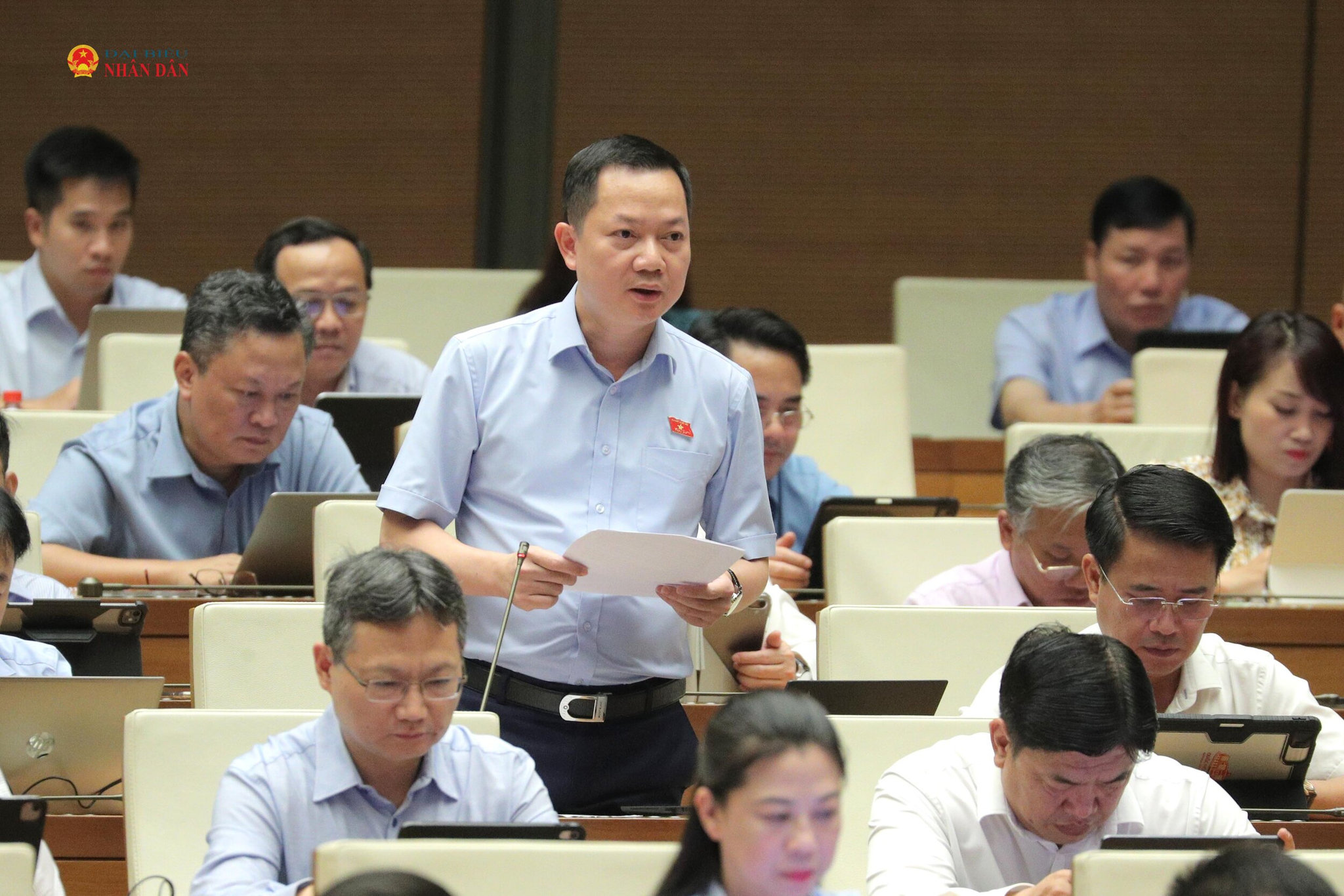 ĐBQH Trịnh Xuân An (TP. Đồng Nai) phát biểu