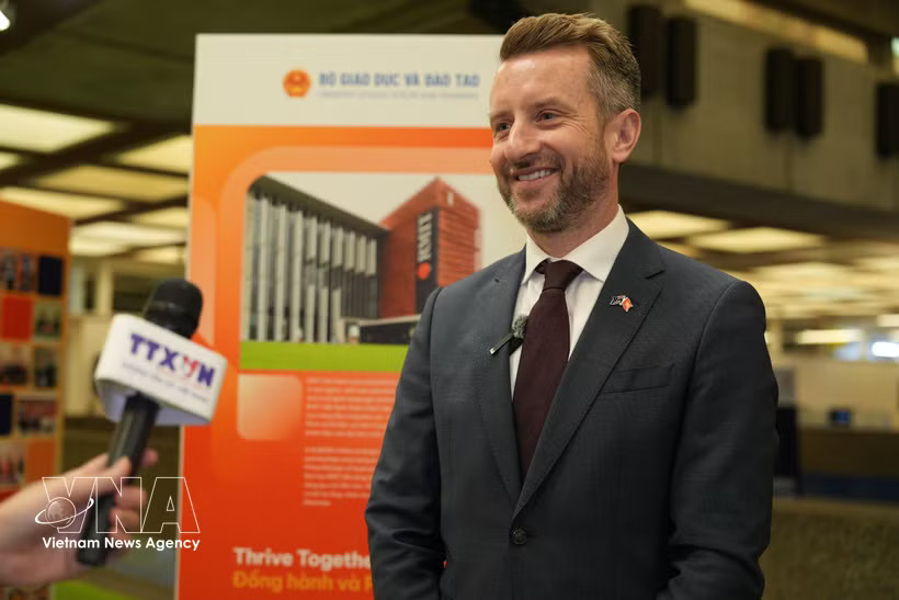 Layton Pike, Advisory Board Member of the Australia Vietnam Policy Institute (Photo: VNA)