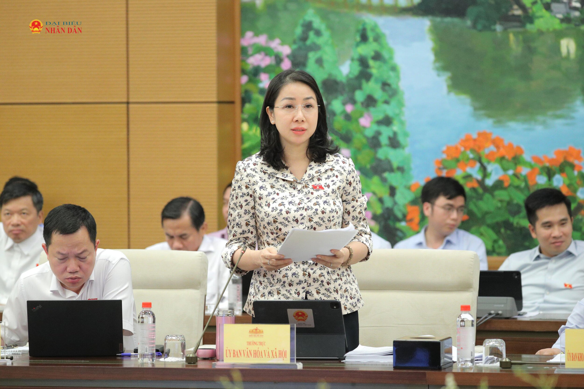 Đại biểu hoạt động Chuyên trách tại Ủy ban Văn hóa và Xã hội Phan Thị Thùy Linh
