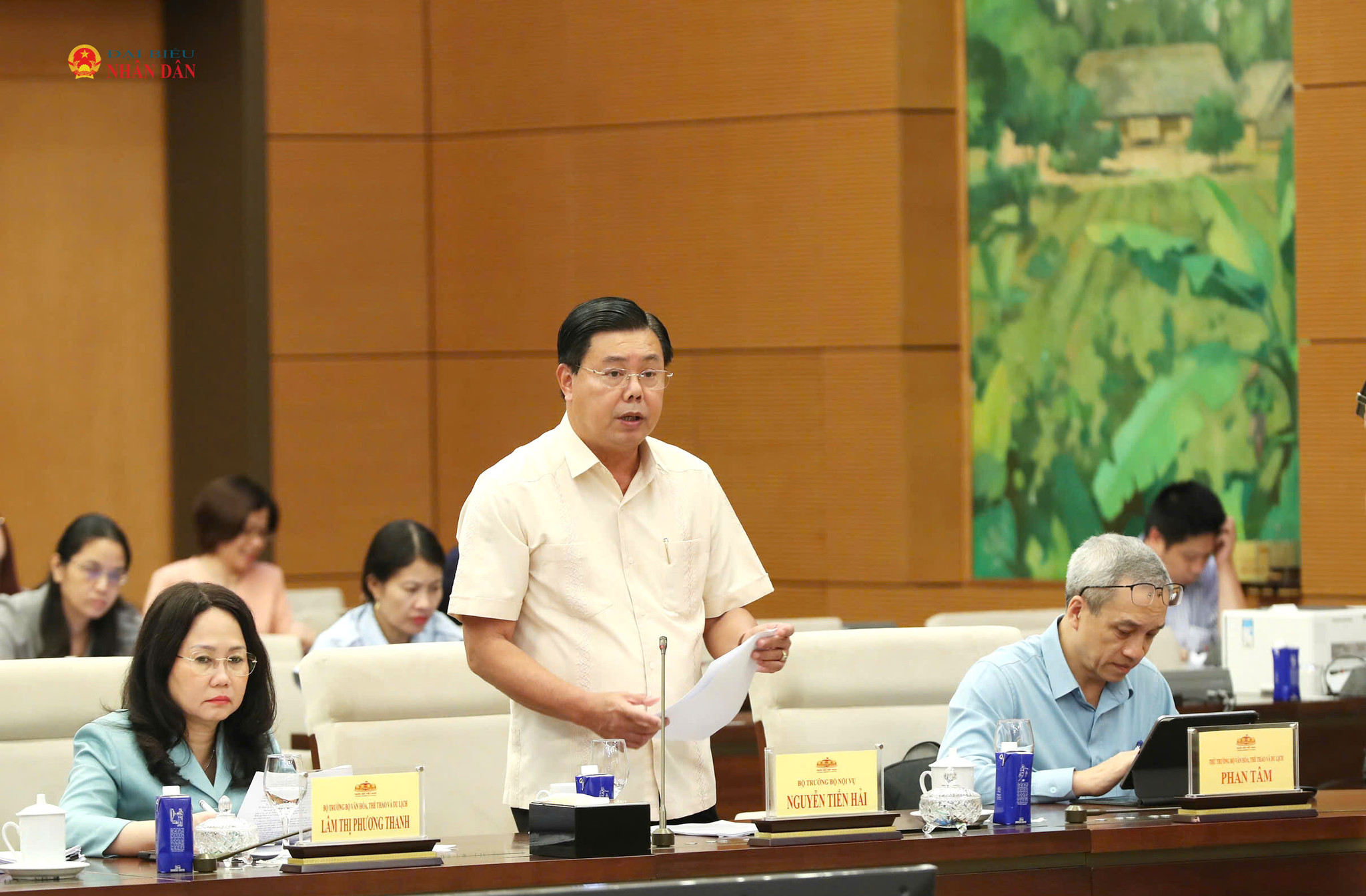 Bộ trưởng Bộ Nội vụ Nguyễn Tiến Hải