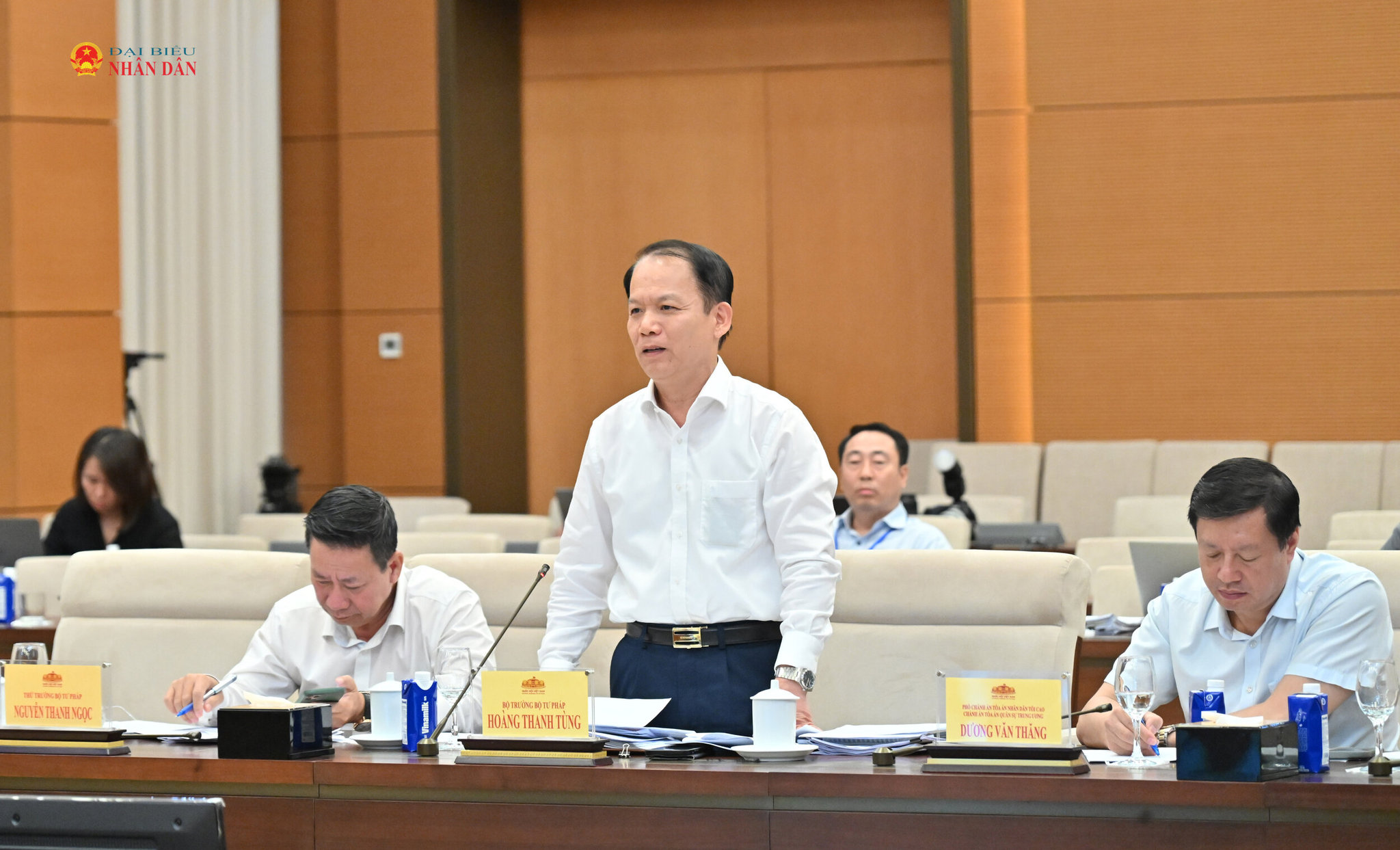 Bộ trưởng Bộ Tư pháp Hoàng Thanh Tùng