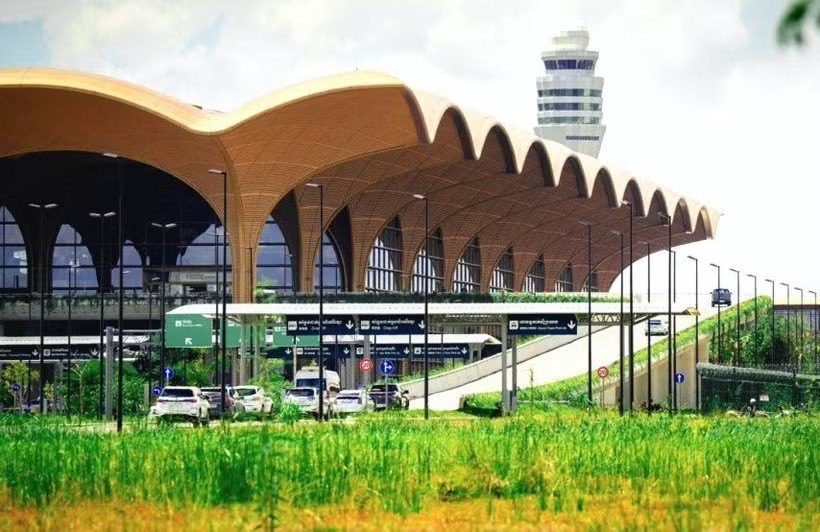 Techo International Airport, Cambodia (Photo: AKP/VNA)