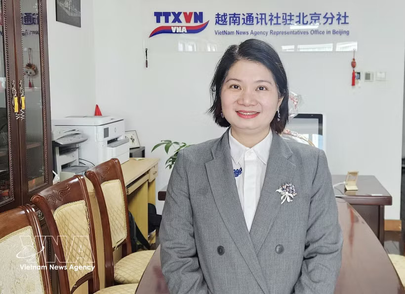 Dr. Pham Thi Thanh Loan, General Director of Viet-Viet Guangdong Tourism and Service Trading Co., Ltd. (Photo: VNA)