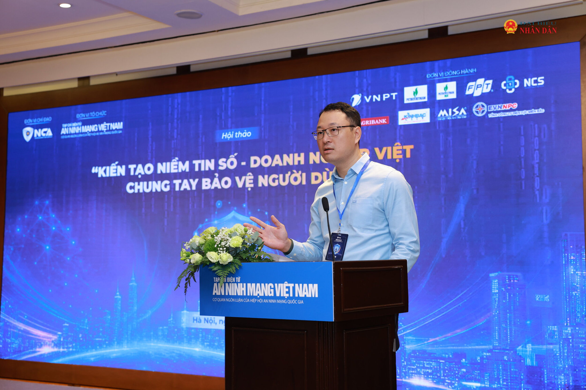 Thượng tá Triệu Mạnh Tùng, Phó Cục trưởng Cục An ninh mạng và Phòng, chống tội phạm sử dụng công nghệ cao, Bộ Công an