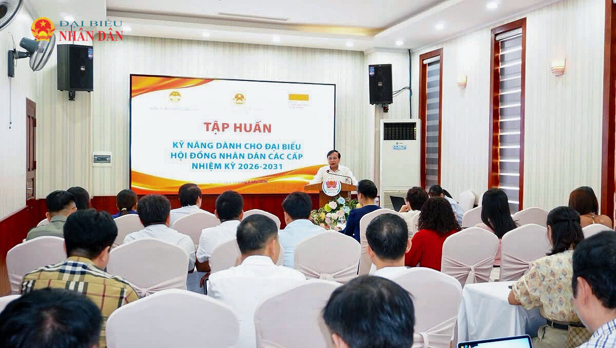 Toàn cảnh buổi tập huấn. Ảnh: Châu San