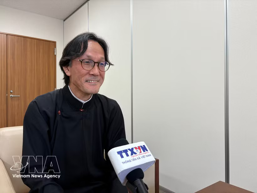 Prof. Shimizu Masaaki from Osaka University of Japan (Photo: VNA)