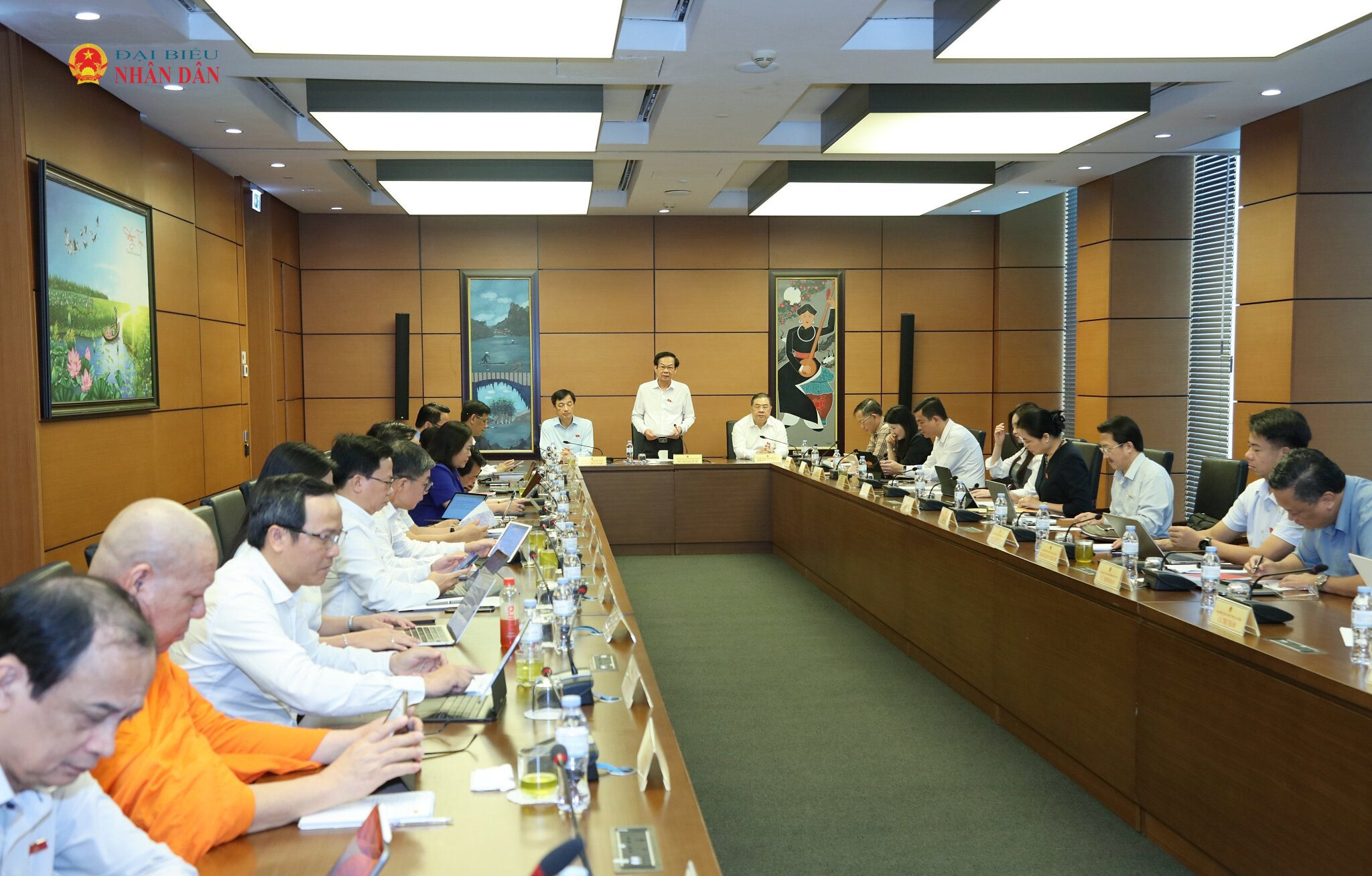 Quang cảnh buổi thảo luận tại tổ