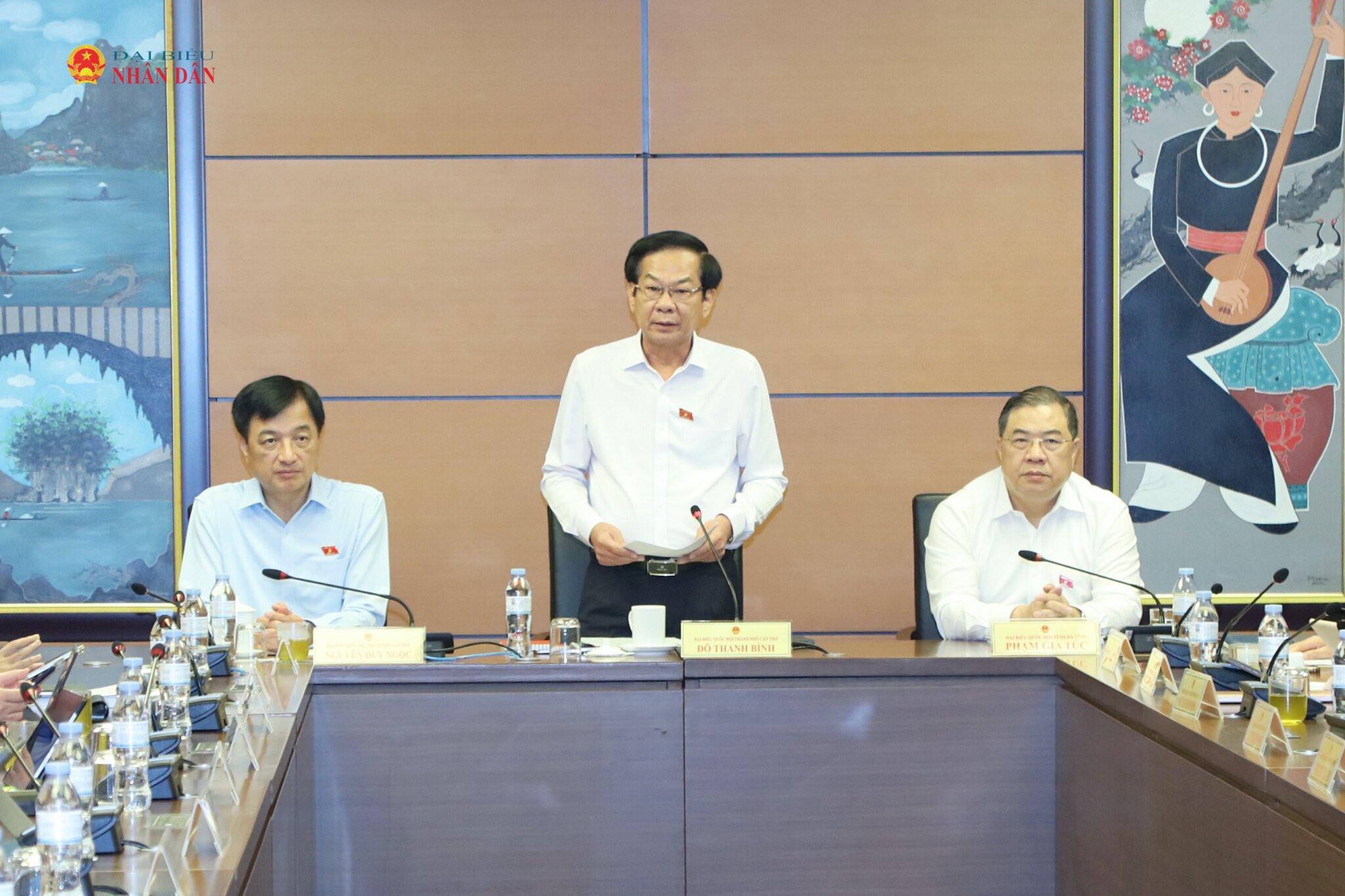 ĐBQH Đỗ Thanh Bình (Tp. Cần Thơ) phát biểu