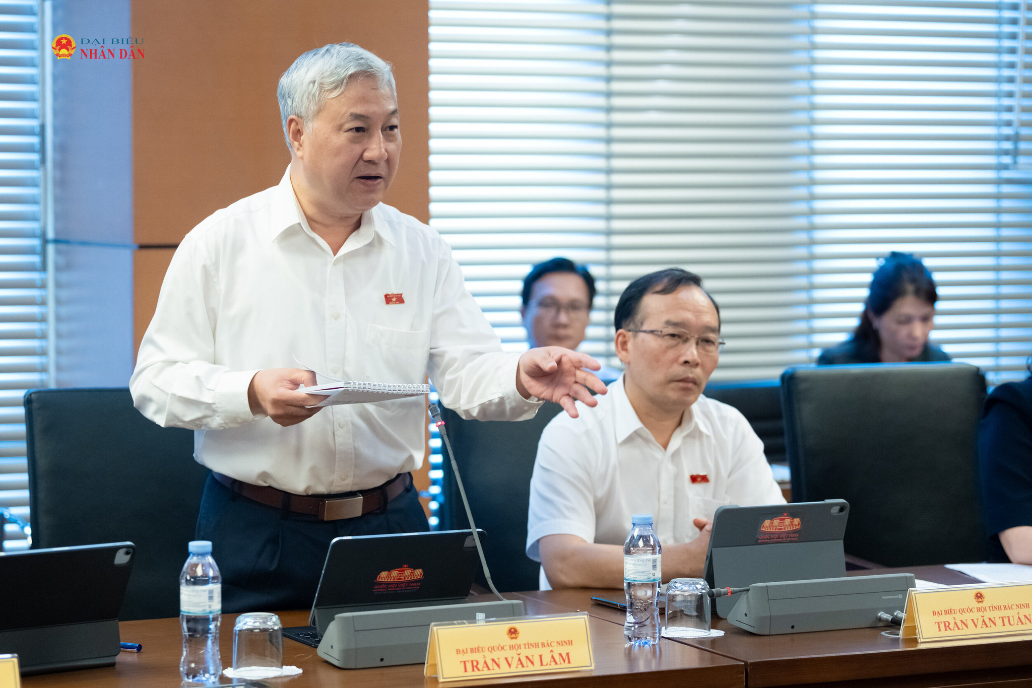 ĐBQH Trần Văn Lâm (Bắc Ninh) phát biểu