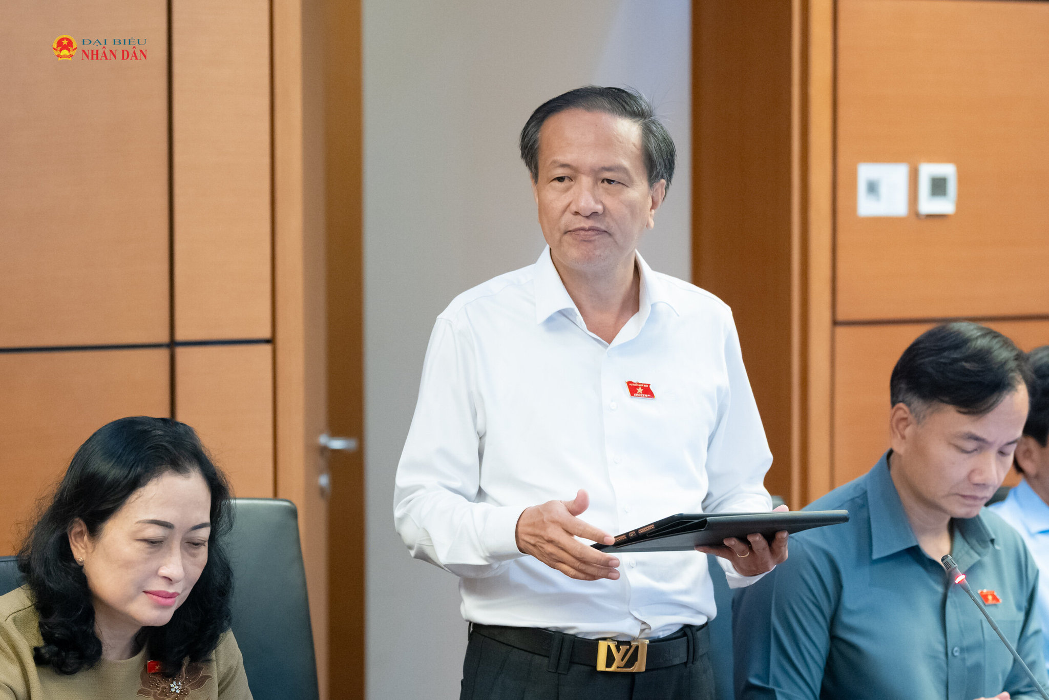 ĐBQH Đinh Ngọc Minh (Cà Mau) phát biểu
