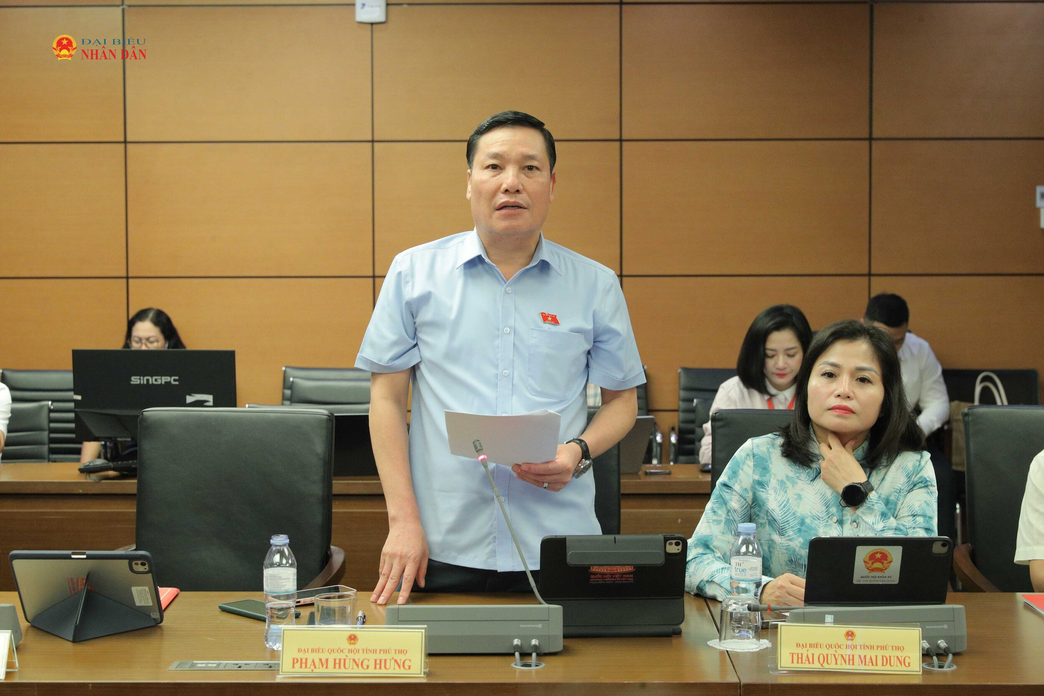 ĐBQH Phạm Hùng Hưng (Phú Thọ) phát biểu