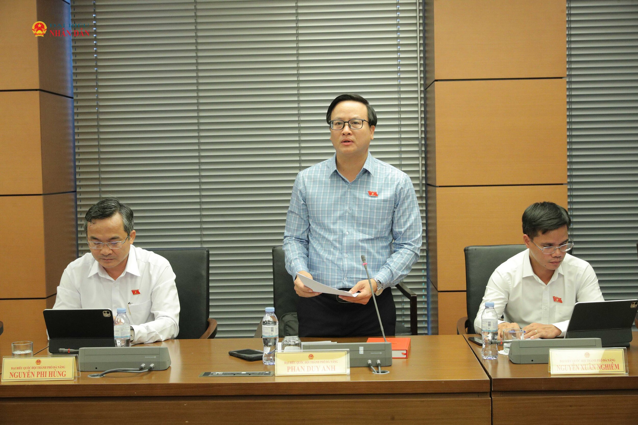 ĐBQH Phan Duy Anh (TP. Đà Nẵng) phát biểu
