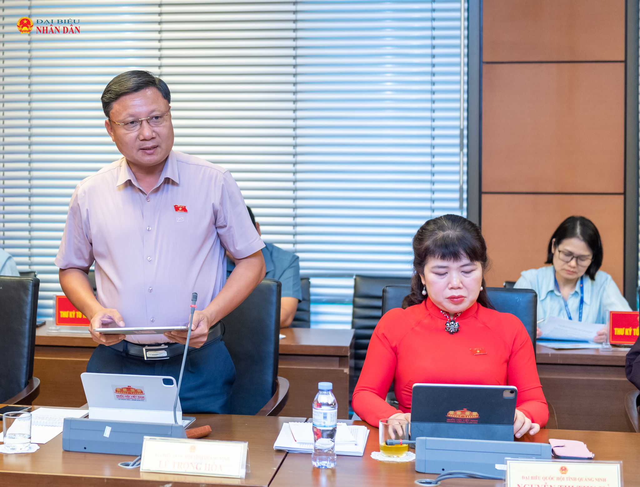ĐBQH Lê Trọng Hòa (Quảng Ninh) phát biểu