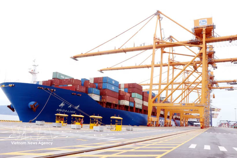 A view of Hai Phong Port (Photo: VNA)