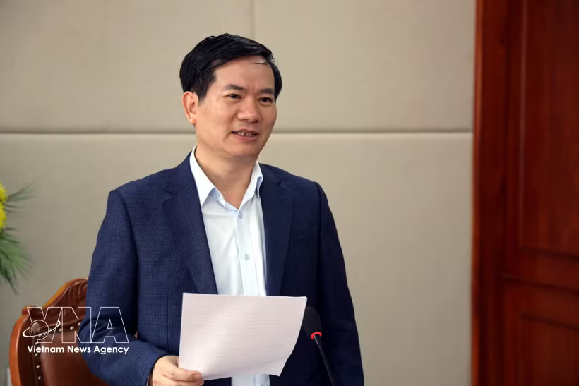Deputy Secretary of the provincial Party Committee Vu Quyet Tien. (Photo: VNA)
