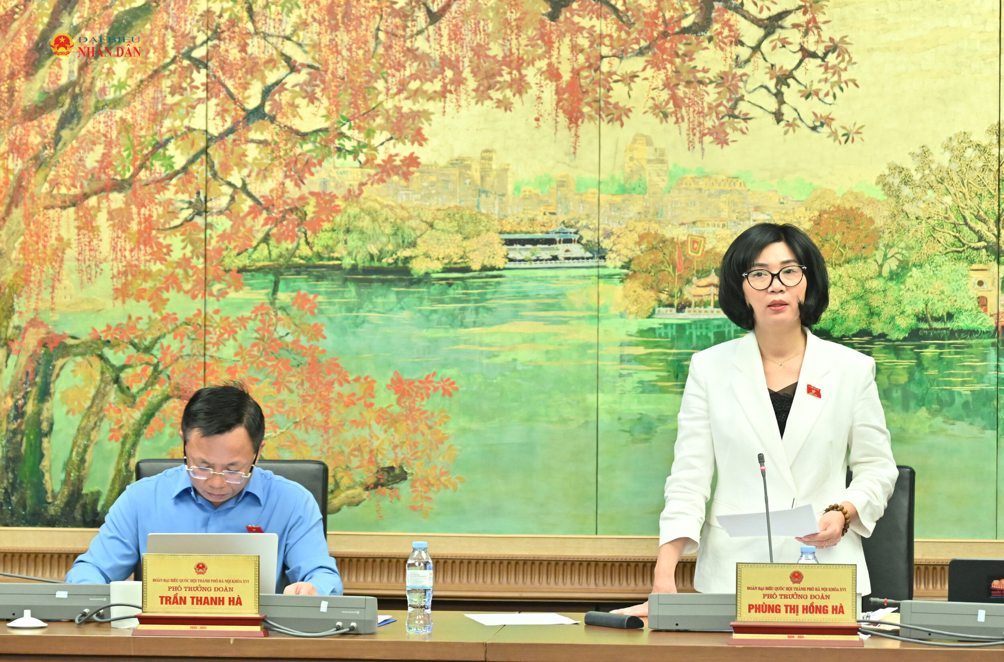 Phó Trưởng đoàn ĐBQH TP Hà Nội Phùng Thị Hồng Hà