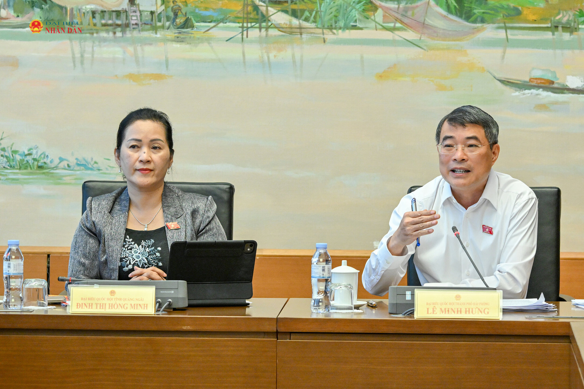 Thủ tướng Chính phủ Lê Minh Hưng phát biểu.3