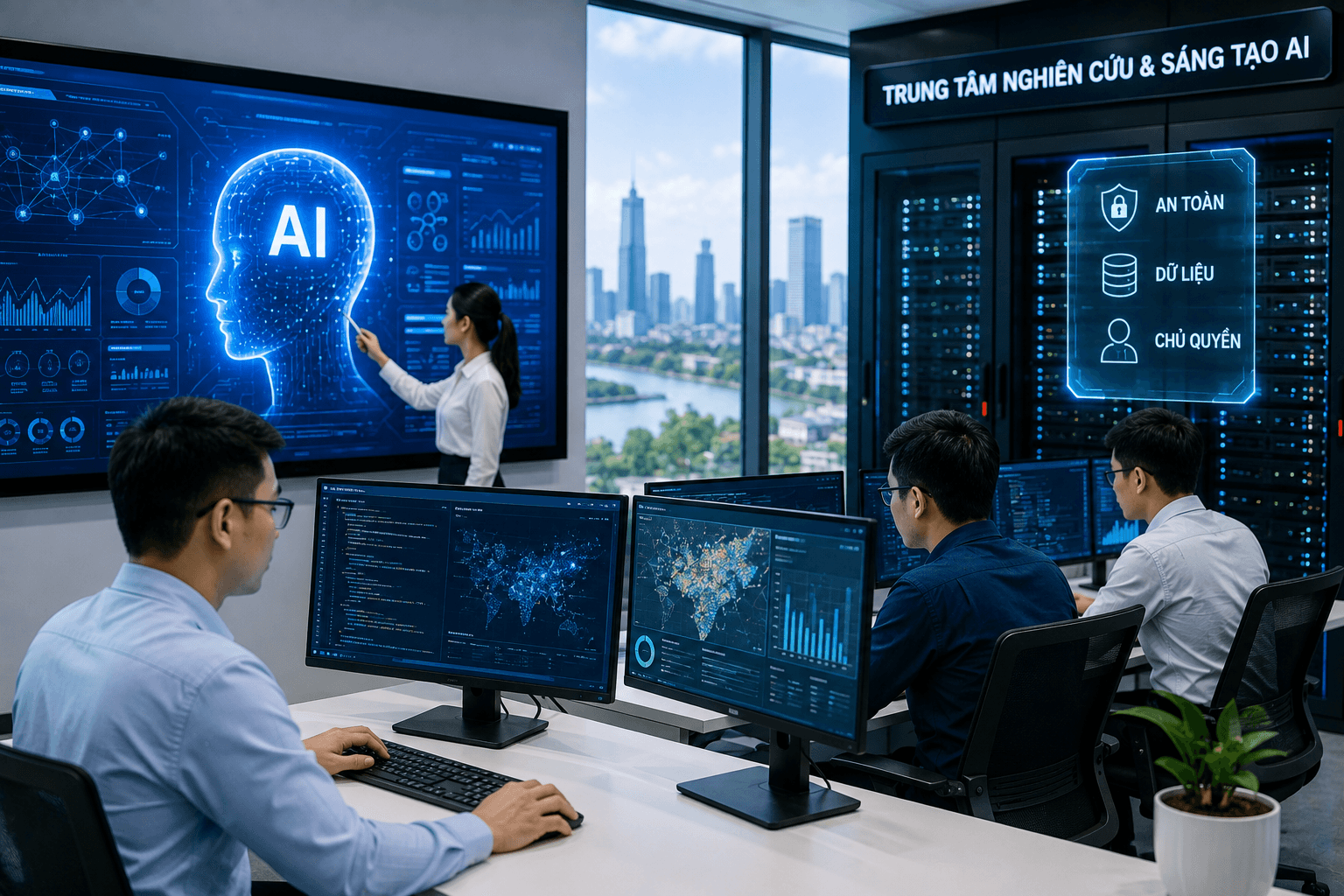 TP. Hồ Chí Minh nghiên cứu mô hình thử nghiệm AI có kiểm soát 1