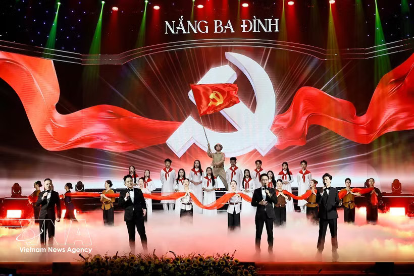 A performance at the programme (Photo: VNA)