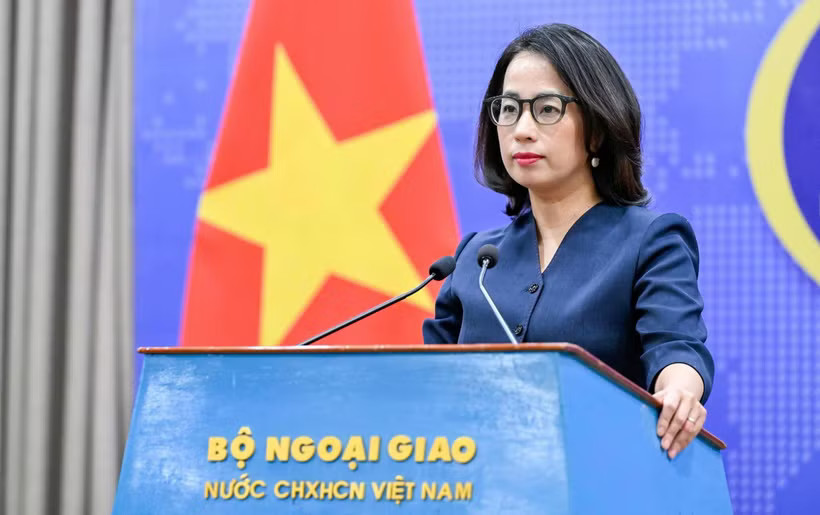 Spokesperson of the Ministry of Foreign Affairs Pham Thu Hang (Photo: Ministry of Foreign Affairs)