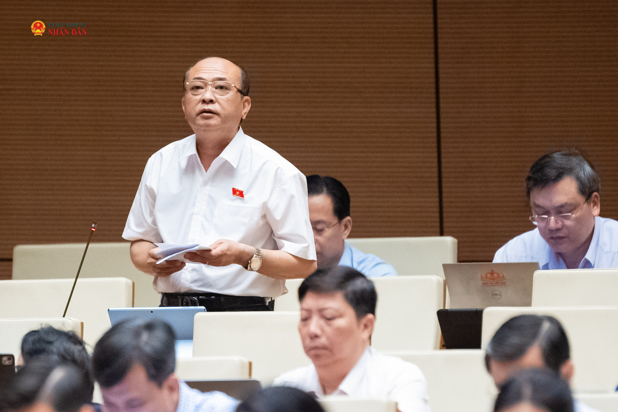 ĐBQH Vũ Tiến Dũng (Thanh Hóa) phát biểu