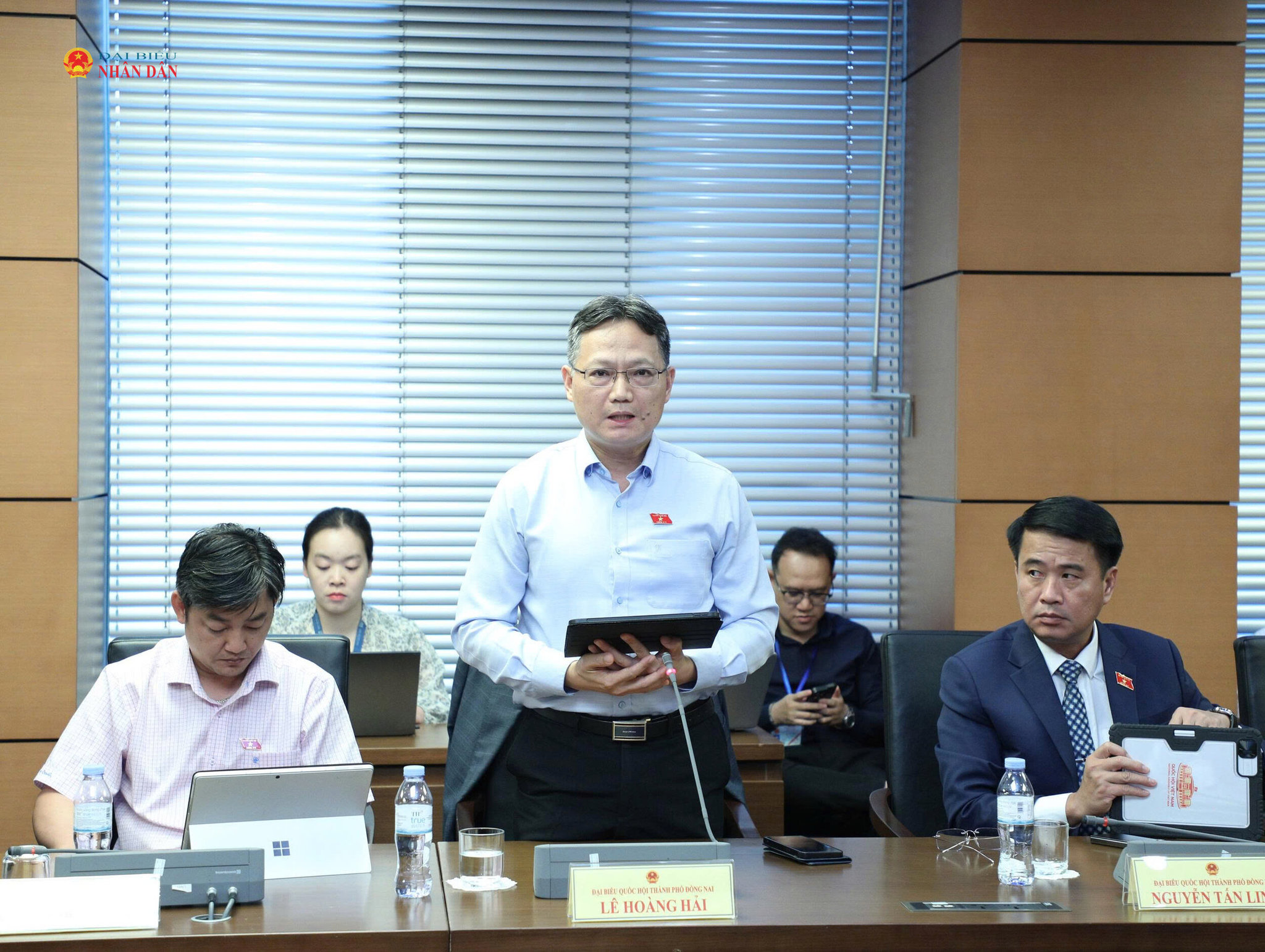 ĐBQH Lê Hoàng Hải (TP. Đồng Nai) phát biểu