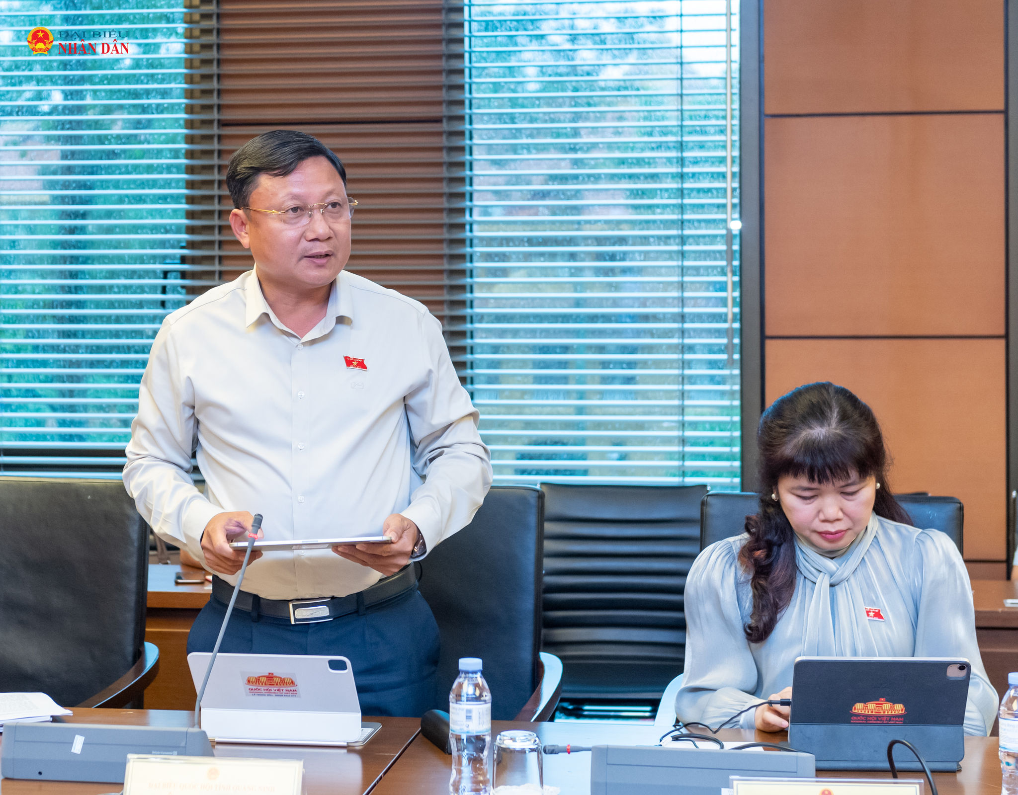 ĐBQH Lê Trọng Hòa (Quảng Ninh) phát biểu