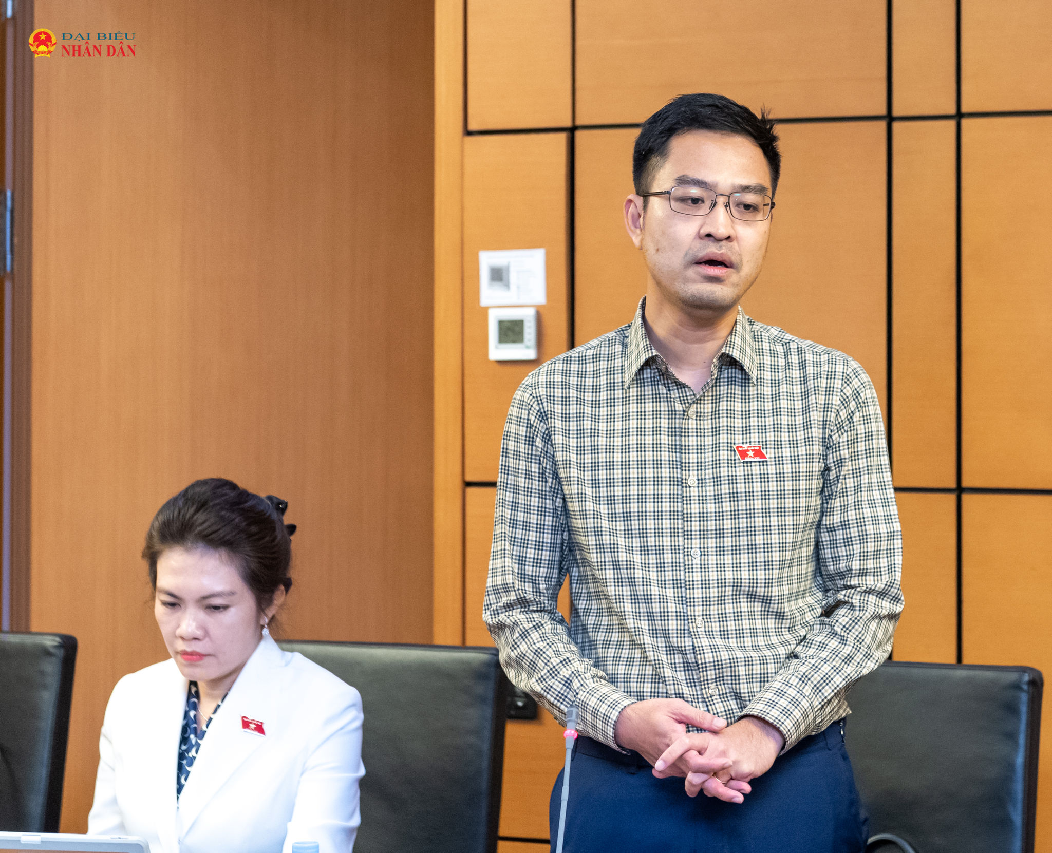 ĐBQH Lê Trung Quân (Đồng Tháp) phát biểu