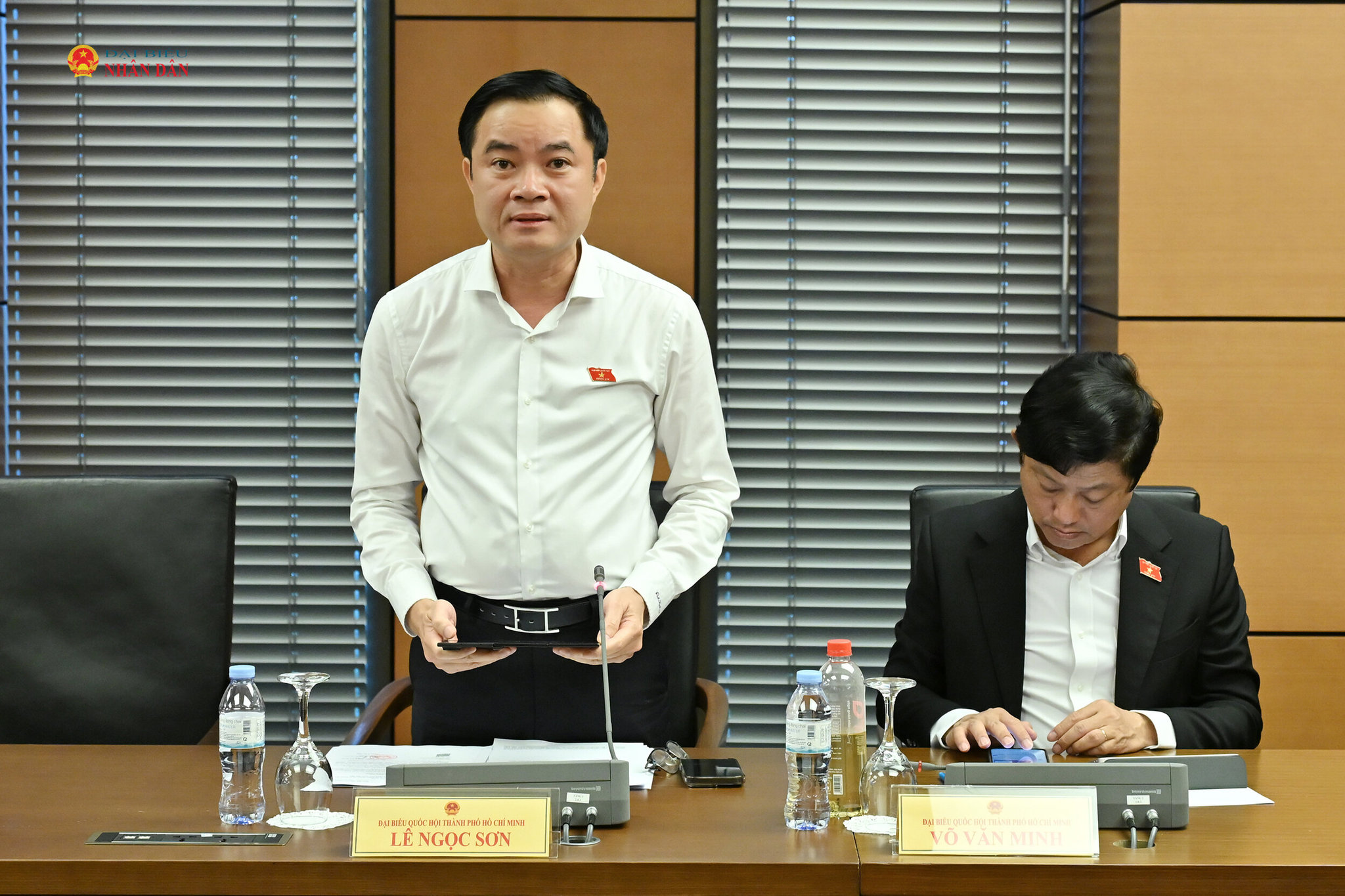 ĐBQH Lê Ngọc Sơn (TP. Hồ Chí Minh) phát biểu