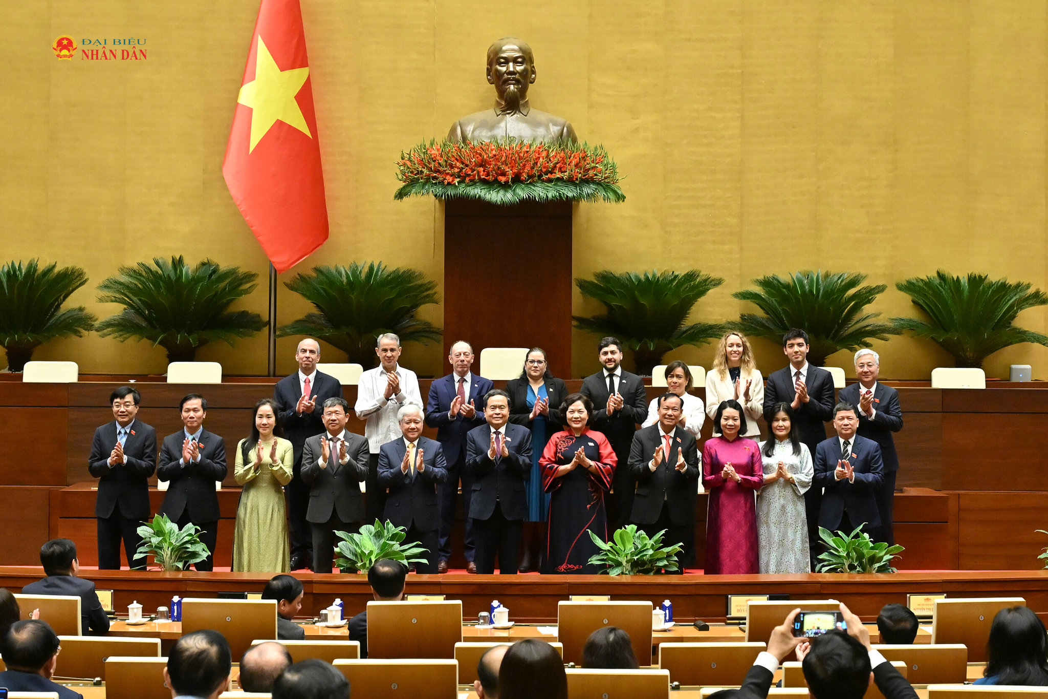 Lễ công bố Nghị quyết thành lập Tổ chức Nghị sĩ hữu nghị Việt Nam khóa XVI - 10