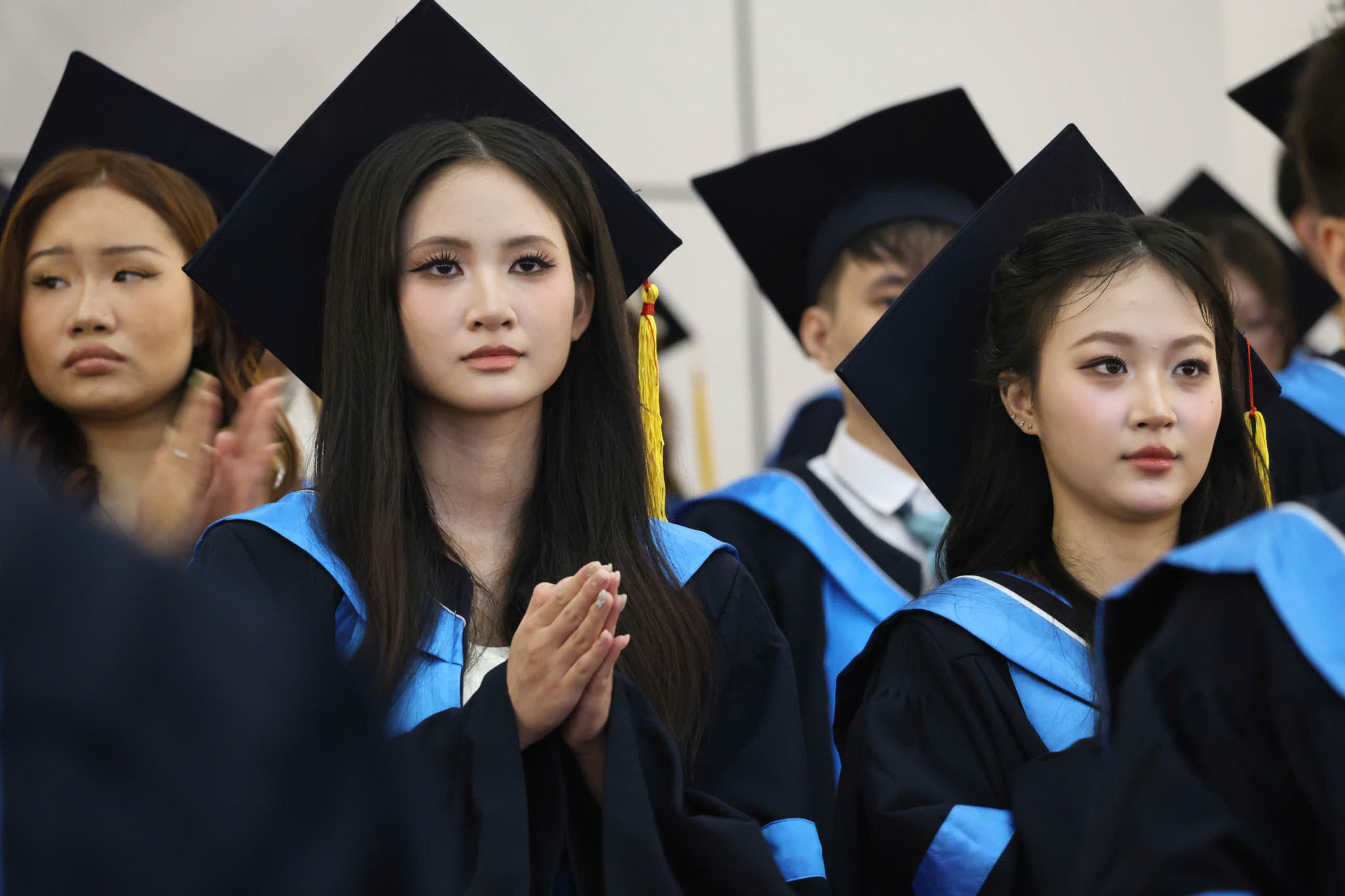 Sinh viên Đại học Kinh tế Quốc dân trong Lễ tốt nghiệp