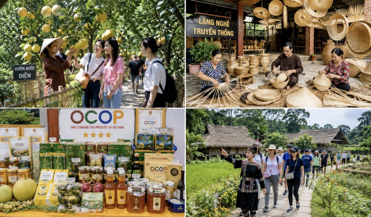Kết nối du lịch với sản phẩm OCOP và bảo tồn giá trị văn hóa là một hướng đi phù hợp với yêu cầu phát triển bền vững