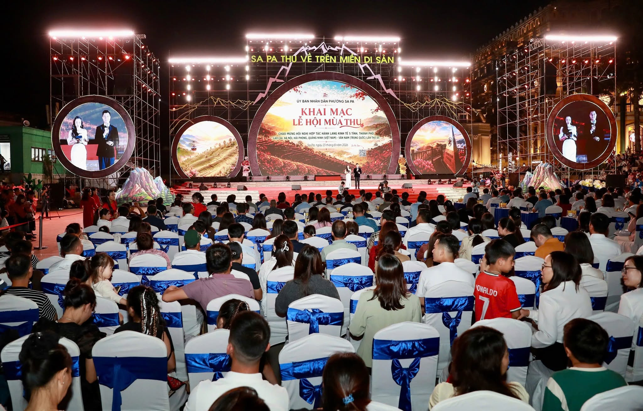 Quang cảnh Khai mạc Lễ hội mùa thu Sa Pa năm 2026