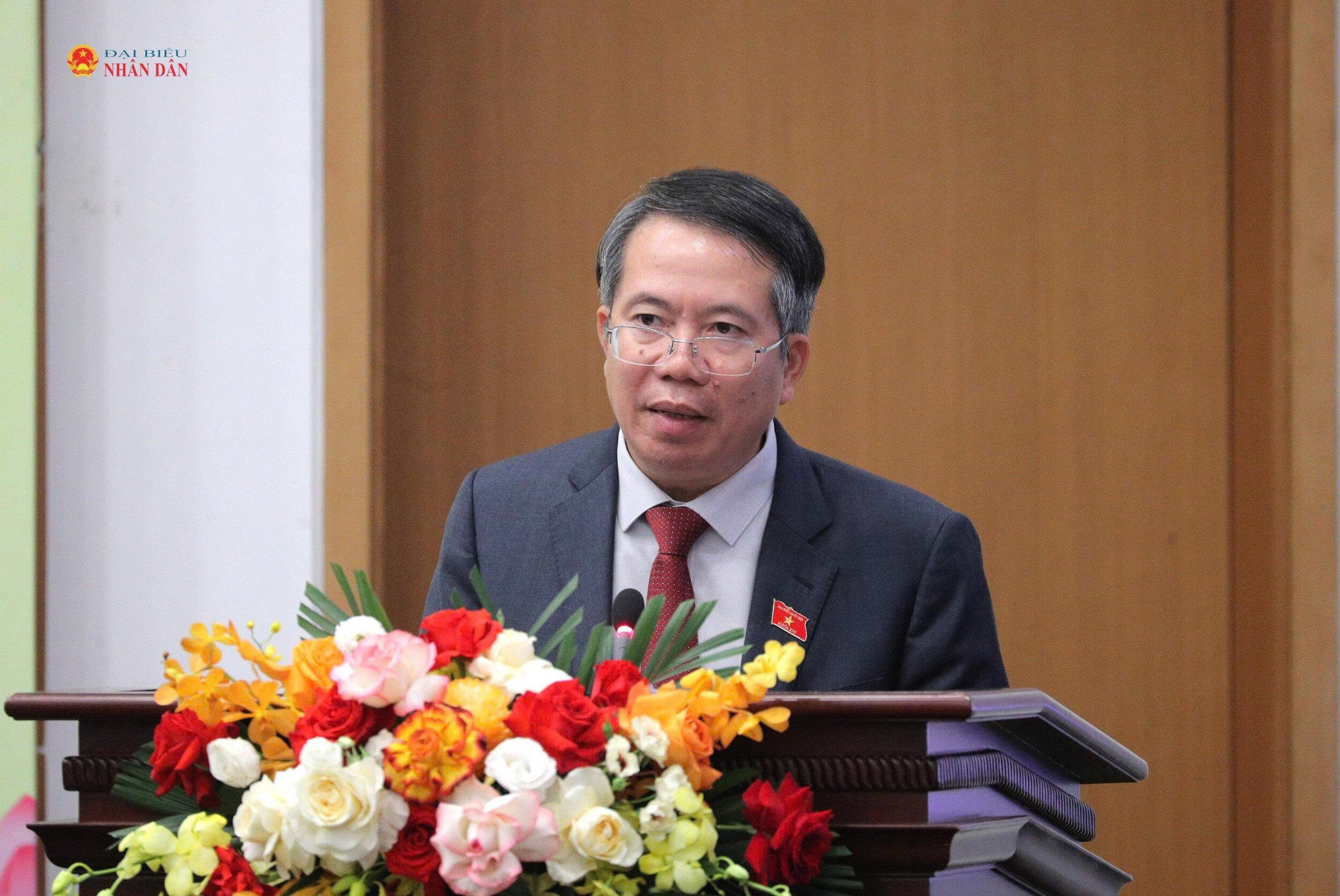 Phó Chủ nhiệm Văn phòng Quốc hội Nguyễn Văn Hiển thông tin tóm tắt về kết quả Kỳ họp không thường lệ thứ Nhất