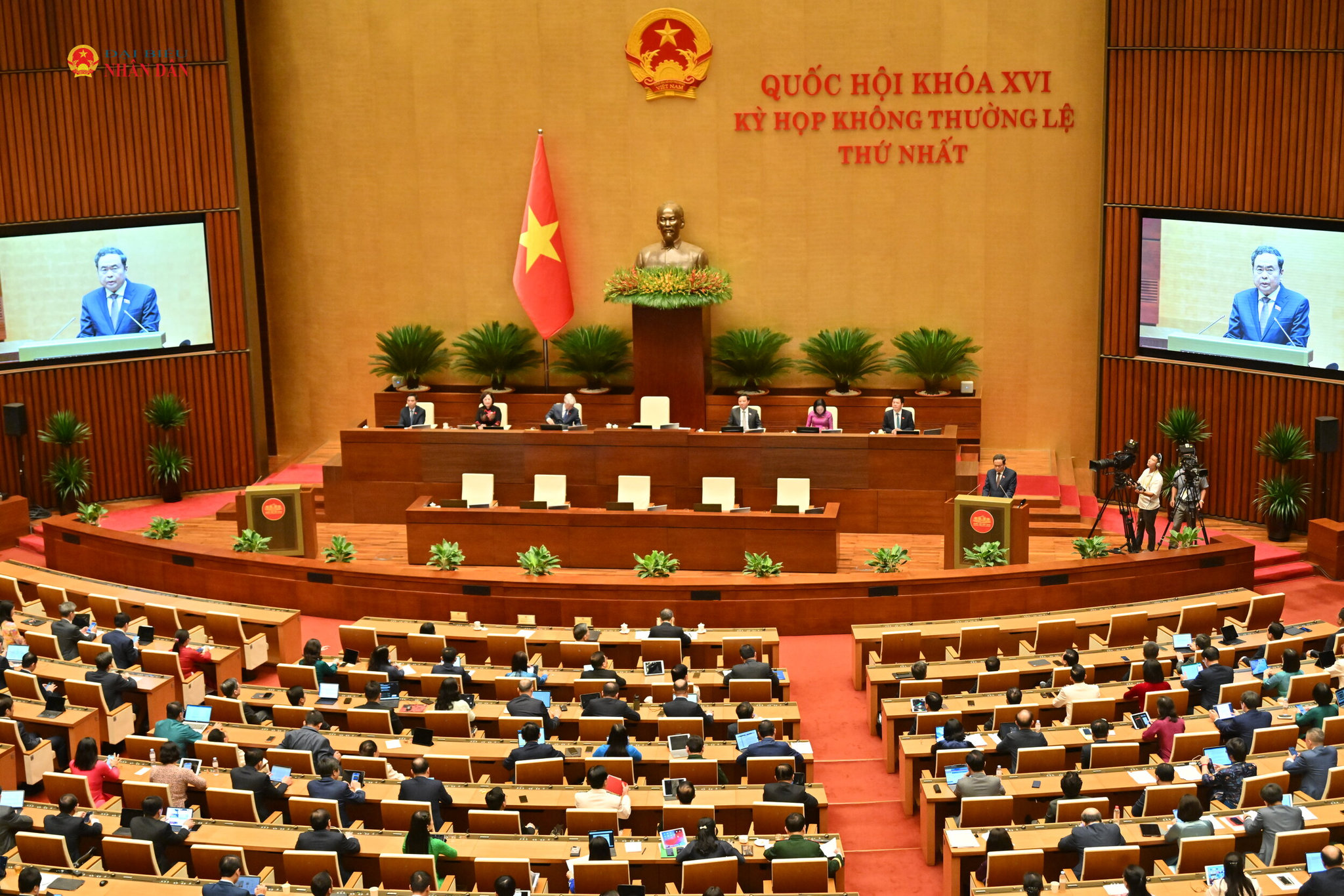 Chủ tịch Quốc hội Trần Thanh Mẫn phát biểu bế mạc Kỳ họp