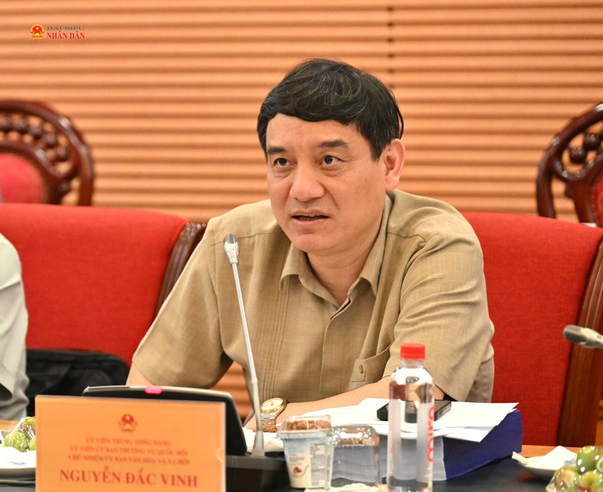 Chủ nhiệm Ủy ban Văn hóa và Xã hội Nguyễn Đắc Vinh