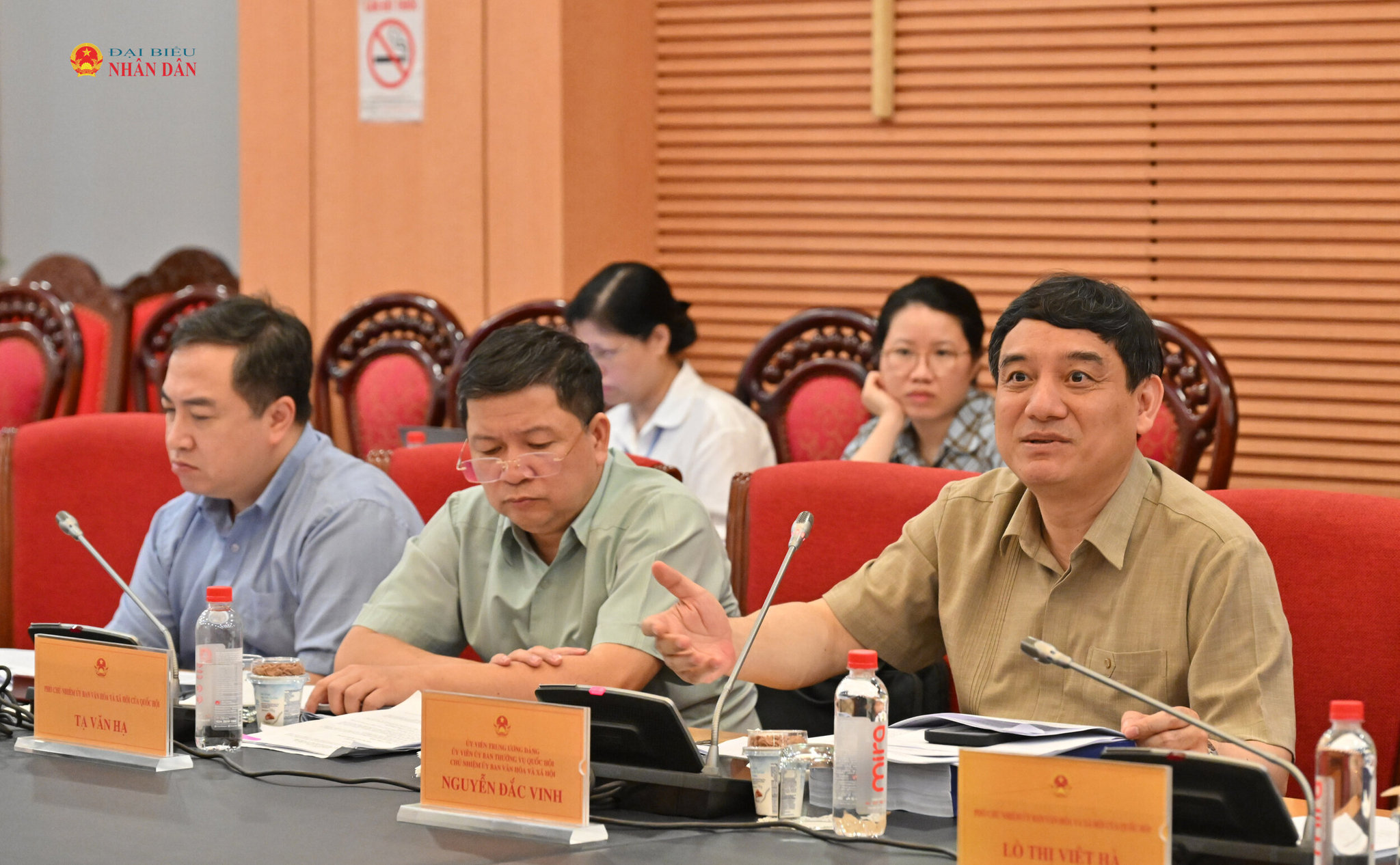 Chủ nhiệm Ủy ban Văn hóa và Xã hội Nguyễn Đắc Vinh