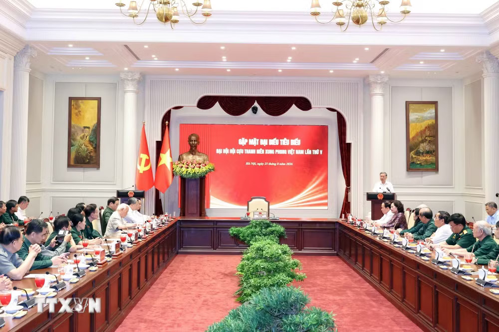 Tổng Bí thư, Chủ tịch nước Tô Lâm phát biểu. (Ảnh: Thống Nhất/TTXVN) Tổng Bí thư, Chủ tịch nước Tô Lâm phát biểu