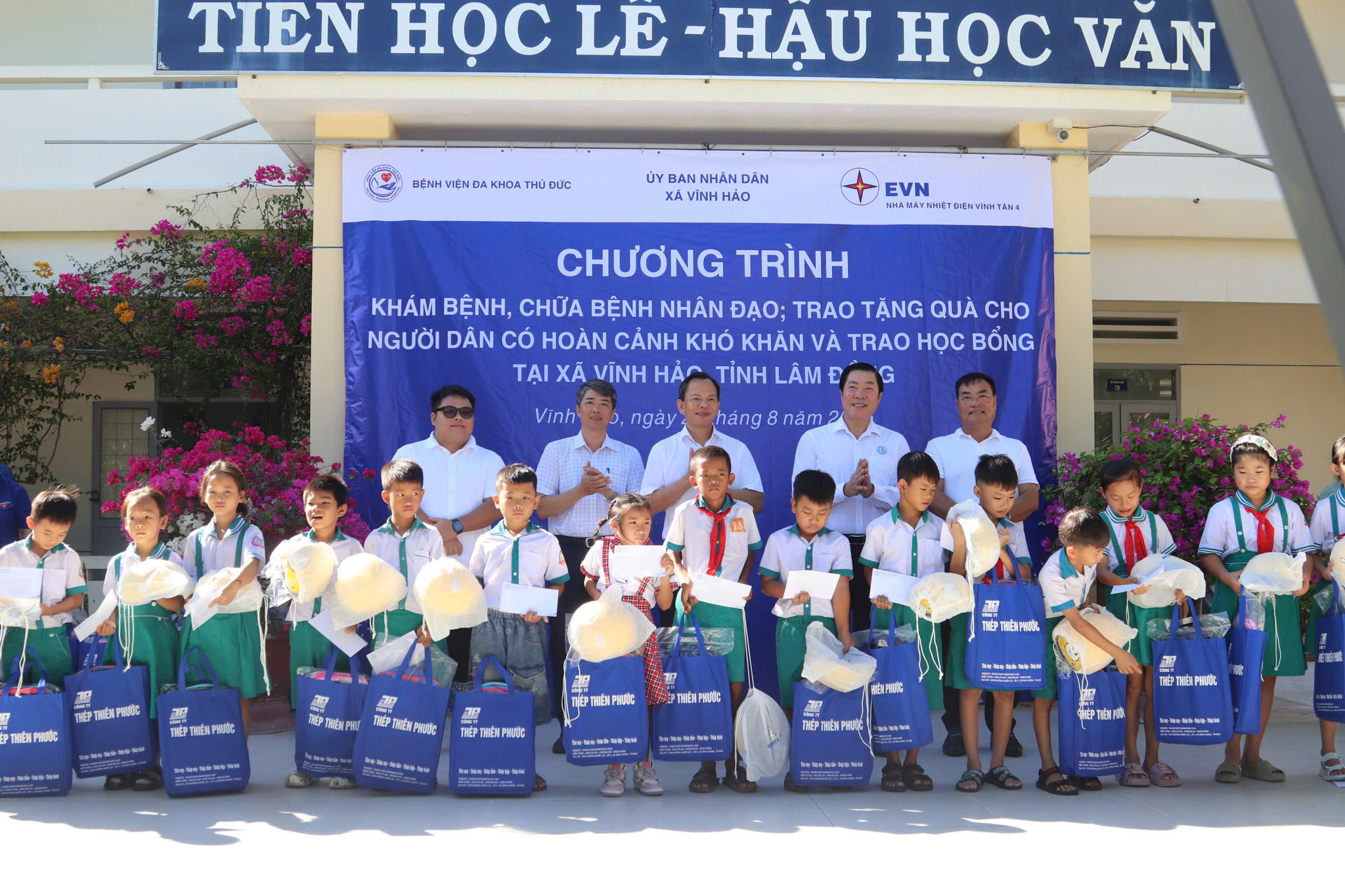 Nhiệt điện Vĩnh Tân 4: Đồng hành vì sức khỏe cộng đồng và an sinh xã hội trên địa bàn